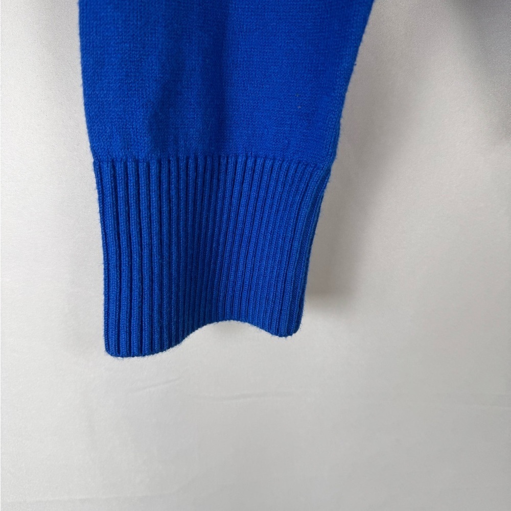 Abercrombie & Fitch Muscle VNeck Sweater Mens Large Cotton Cashmere Blend Preppy - Picture 5 of 14